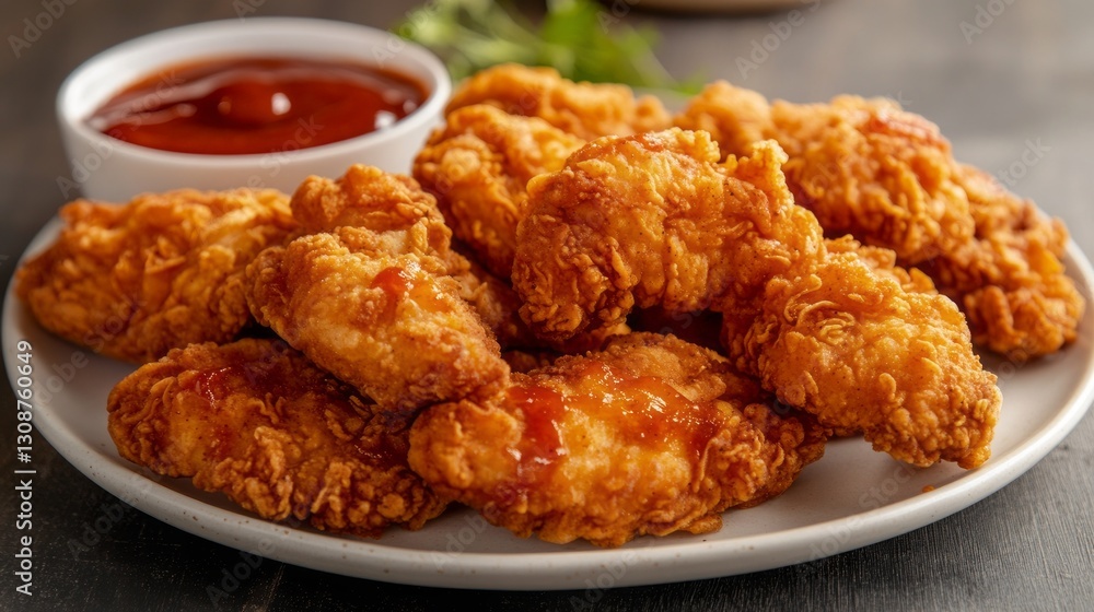 Crispy golden fried chicken wings in studio photography – delicious deep-fried chicken pieces with crunchy coating isolated on a clean background, perfect for restaurant menus, fast food advertising, Crispy golden fried chicken wings in studio photography – delicious deep-fried chicken pieces with crunchy coating isolated on a clean background, perfect for restaurant menus, fast food advertising,