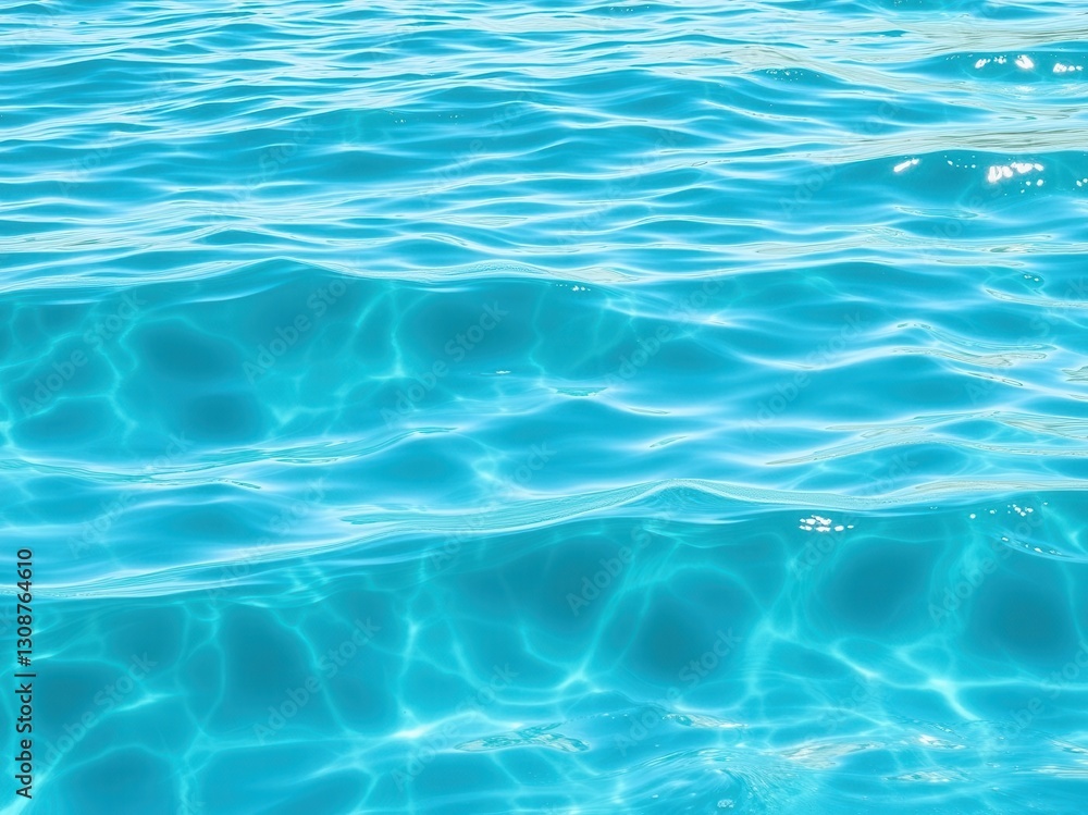 Obraz premium Blue Ocean Water Texture