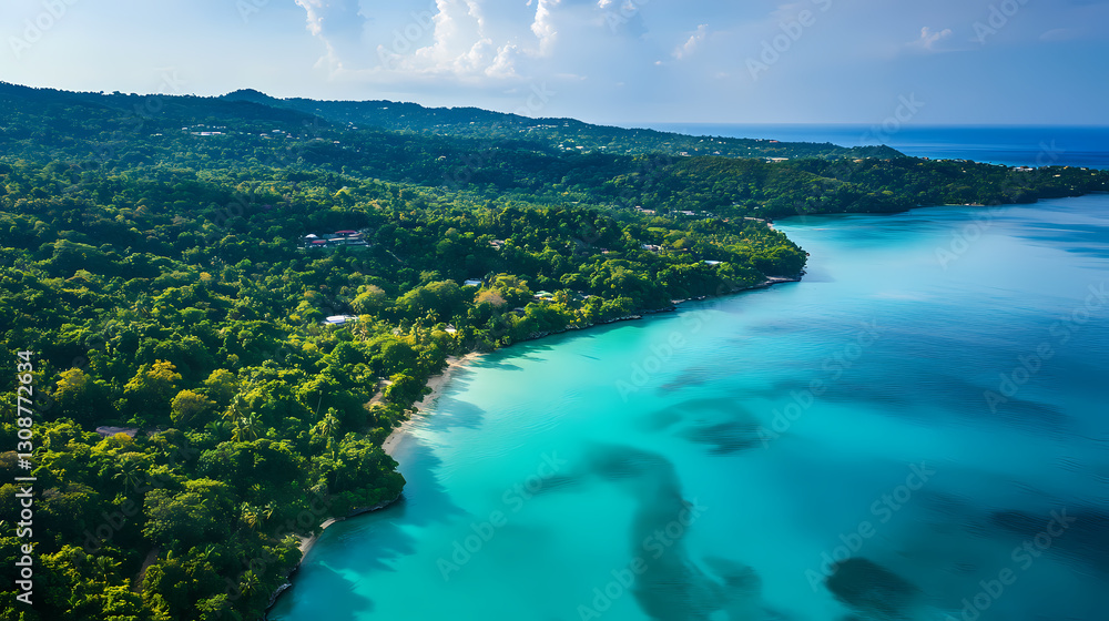 A peaceful holiday on the tropical coast A peaceful holiday on the tropical coast