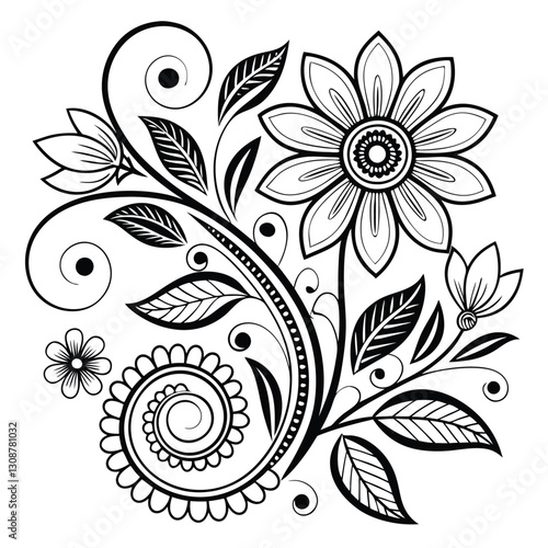 Floral Mandala vector High  quality Design