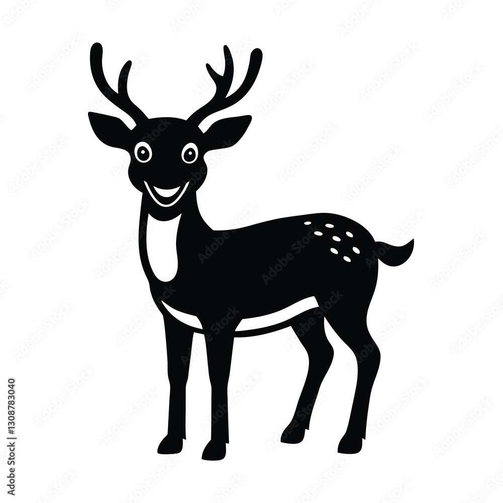 deer silhouette vector deer silhouette vector