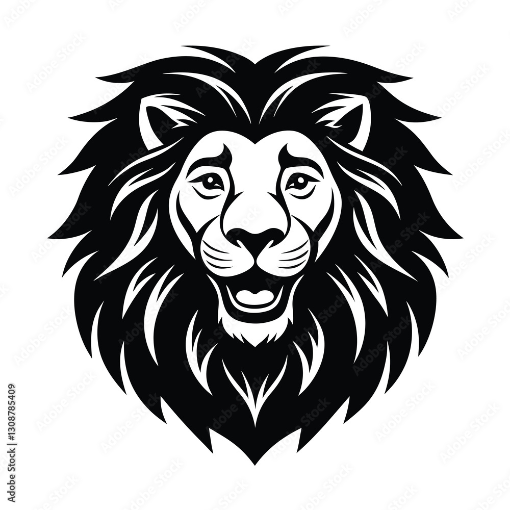 Obraz premium lion vector illustration