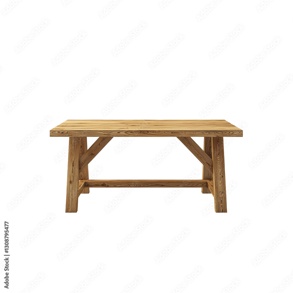 3d wooden table isolated png. 3d wooden table isolated png.