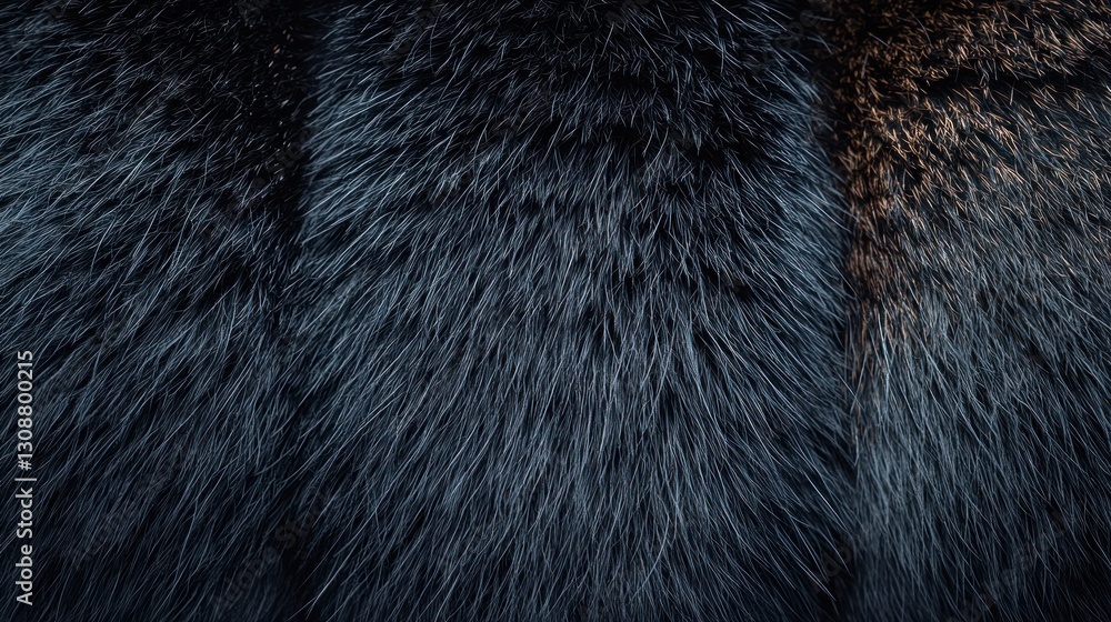 Close-up of textured fur in varying shades, showcasing natural patterns and colors. Close-up of textured fur in varying shades, showcasing natural patterns and colors.