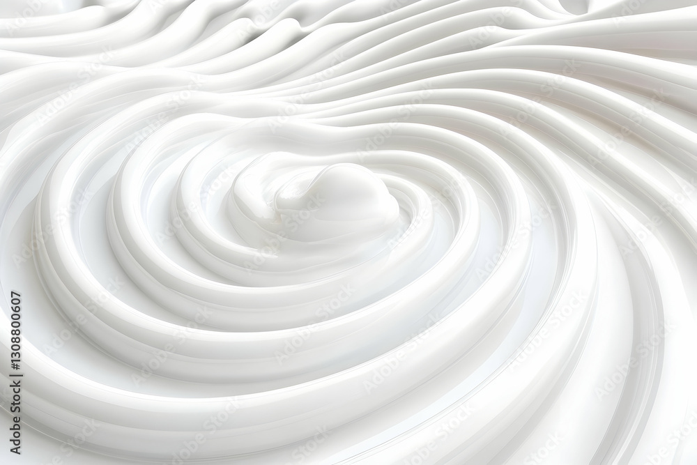Swirling Cream Texture Abstract Background for Food Packaging or Website Design Swirling Cream Texture Abstract Background for Food Packaging or Website Design