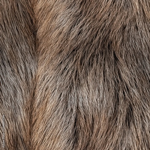 Wallpaper Mural Close-up view of textured fur with varying shades of brown, showcasing natural patterns. Torontodigital.ca