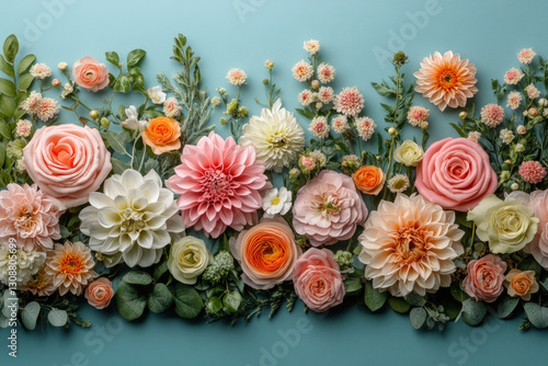 A beautiful floral backgrou...