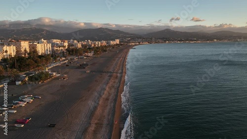 Wallpaper Mural Playas de Torre del Mar en Velez-Malaga, Andalucia, España Torontodigital.ca