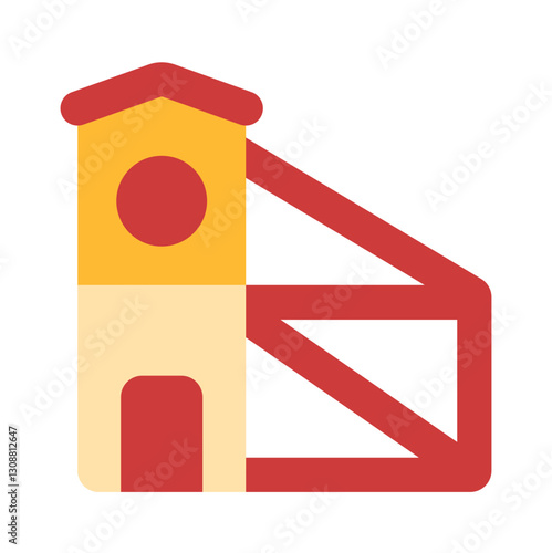rabbit house flat style