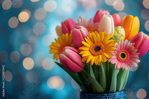 A vibrant display of Easter...