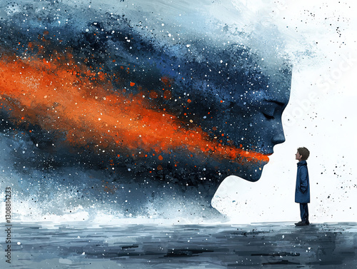 An illustrative portrayal o...