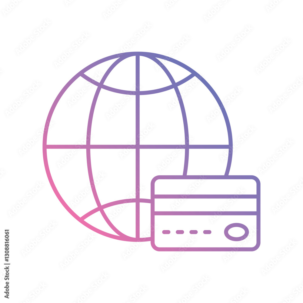 Payment Gateway icon vector stock illustration Payment Gateway icon vector stock illustration