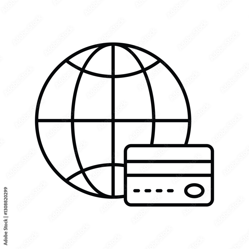 Payment Gateway icon vector stock illustration Payment Gateway icon vector stock illustration