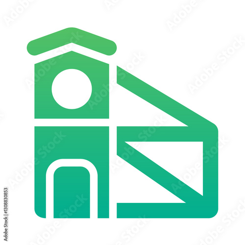 rabbit house gradient style