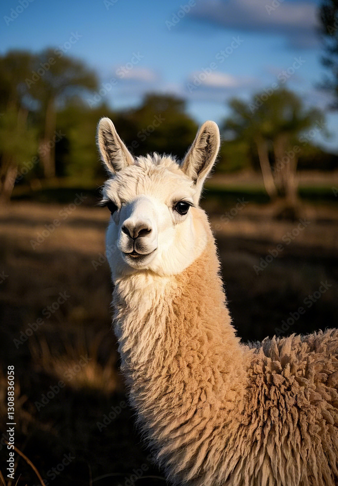 Obraz premium Llama 라마