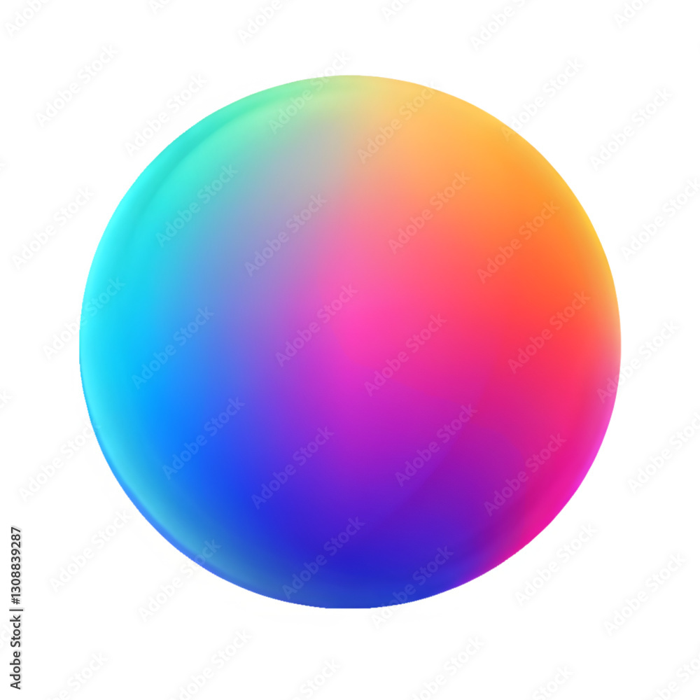 Gradient shape isolated on transparent background Gradient shape isolated on transparent background