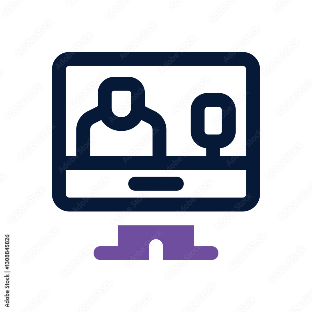 live streaming dual tone icon. Sleek and modern vector icon for websites, mobile apps, marketing materials, and corporate design. Fully scalable and ready to use. live streaming dual tone icon. Sleek and modern vector icon for websites, mobile apps, marketing materials, and corporate design. Fully scalable and ready to use.