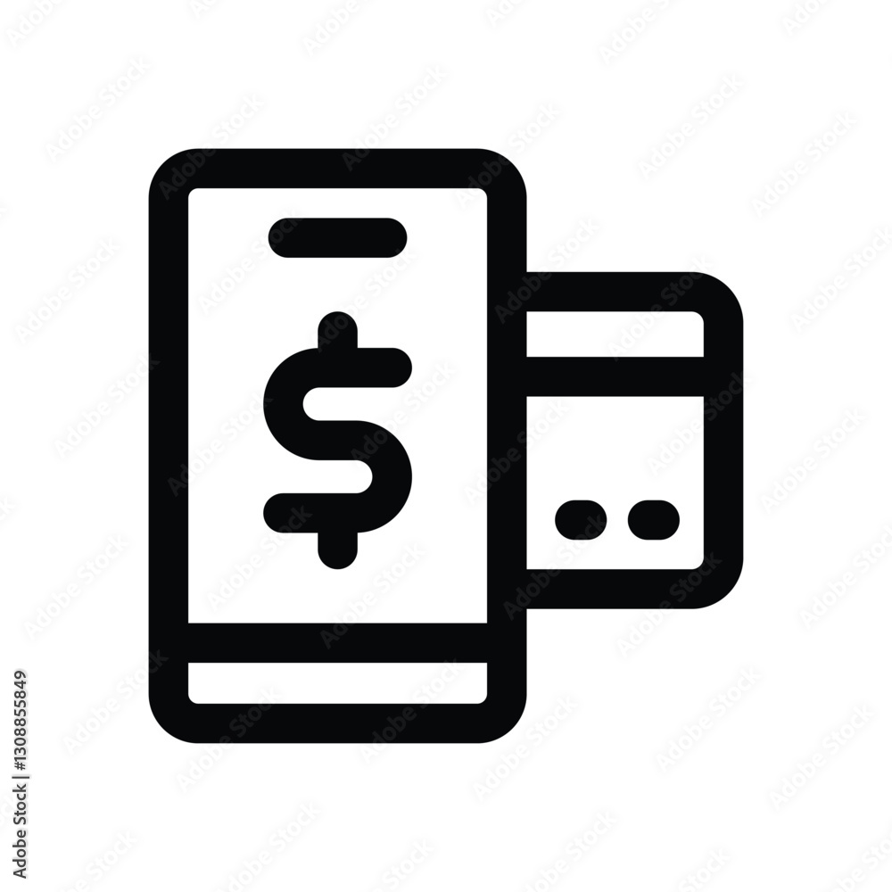 online payment line icon. Clean and minimalist vector icon for websites, mobile apps, presentations, and logos. Fully scalable and customizable for any project. online payment line icon. Clean and minimalist vector icon for websites, mobile apps, presentations, and logos. Fully scalable and customizable for any project.