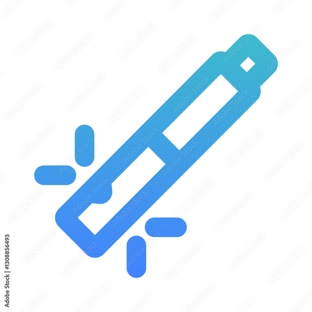 bird whistle outline gradient style bird whistle outline gradient style