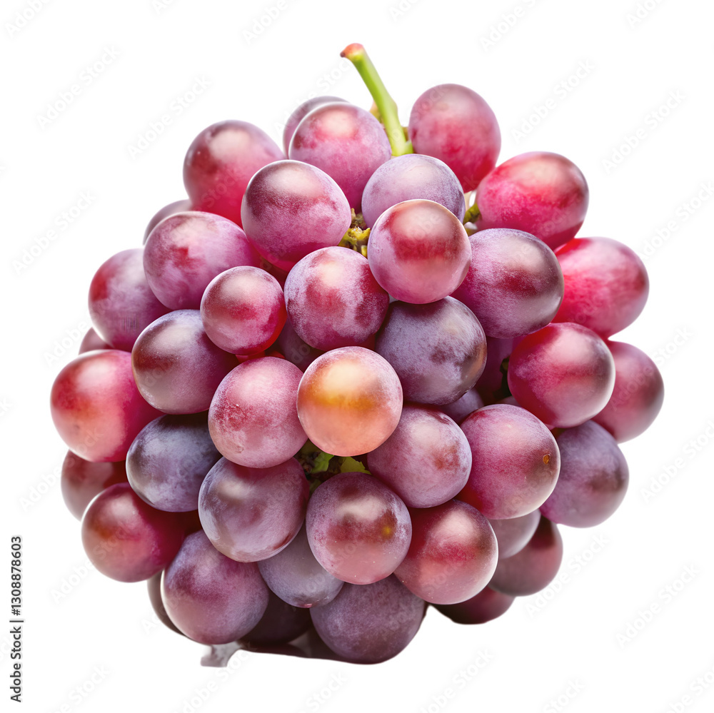 Fototapeta premium Grape fruit isolated on transparent background