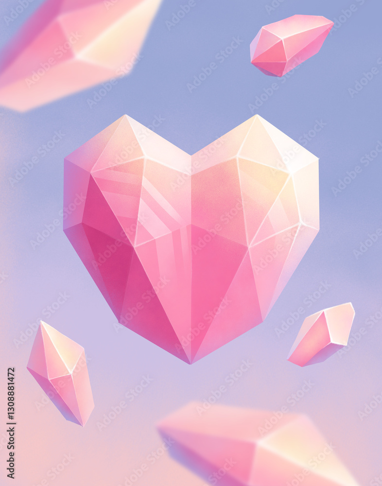 Crystal heart Crystal heart