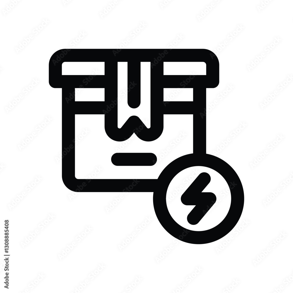 flash sale line icon. Clean and minimalist vector icon for websites, mobile apps, presentations, and logos. Fully scalable and customizable for any project. flash sale line icon. Clean and minimalist vector icon for websites, mobile apps, presentations, and logos. Fully scalable and customizable for any project.