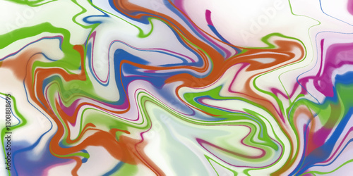 Abstract flowing liquid curve line in grey silver multi metallic. The texture of mix color and white marble pattern modern style Liquid background.  Creative swirled or curve of oil paint for marble 