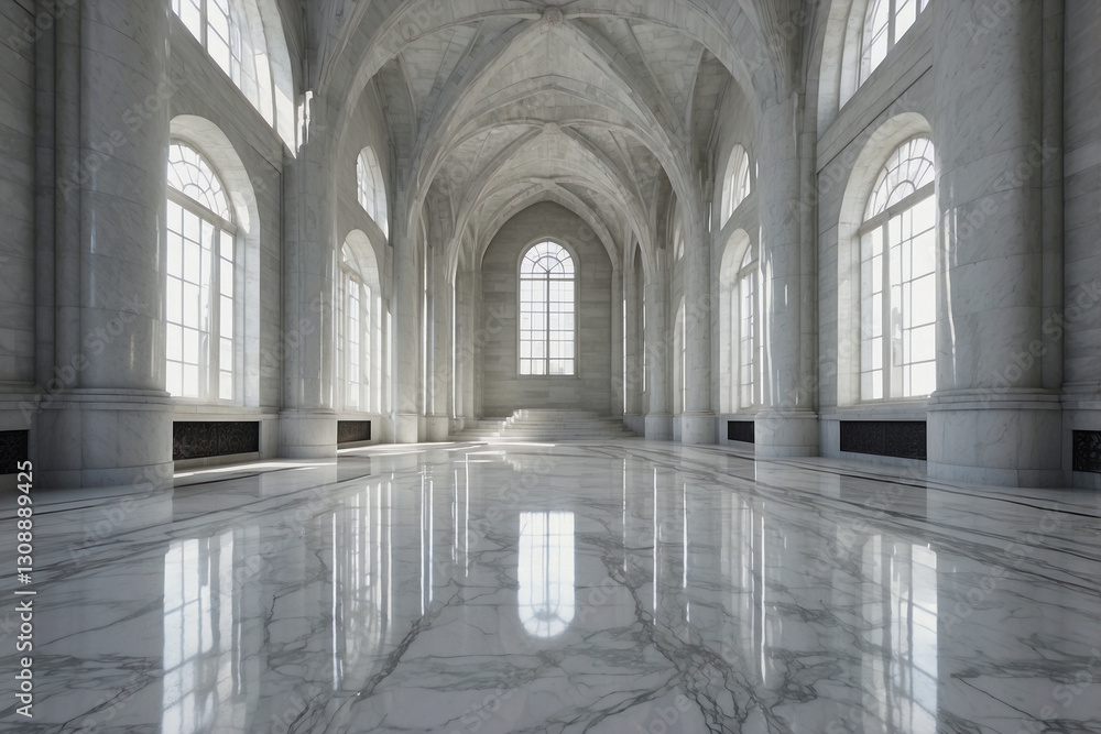 Obraz premium interior of the cathedral of st john the baptist