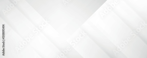 Minimal geometric white light background abstract design. vector EPS10.