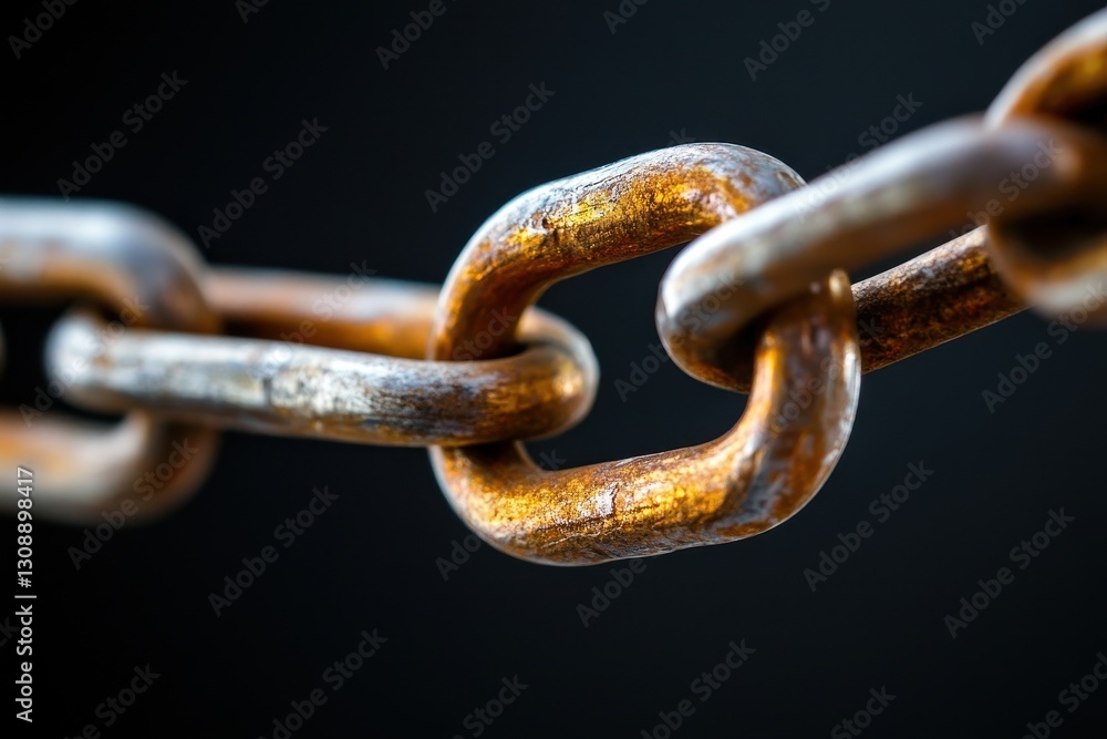 Fototapeta premium Cybersecurity experts turn to blockchain technology, rebuilding systems to improve online safety and security