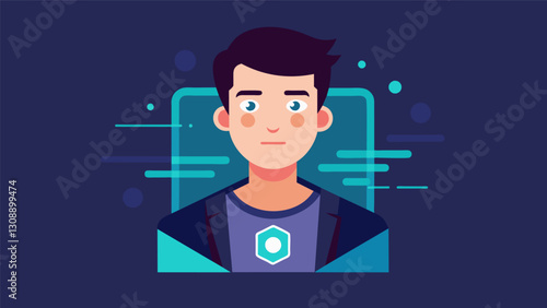 You can customize your virtual avatar to resemble yourself allowing for a more personalized and immersive experience.. Vector illustration