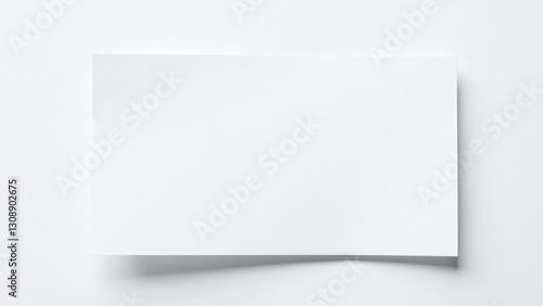 white background blank cards tickets flyers usable pieces various