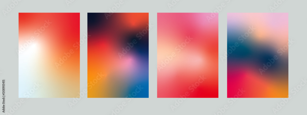 Delicate pink, blue, yellow and orange vibrant gradient backgrounds – fashion & digital design Delicate pink, blue, yellow and orange vibrant gradient backgrounds – fashion & digital design