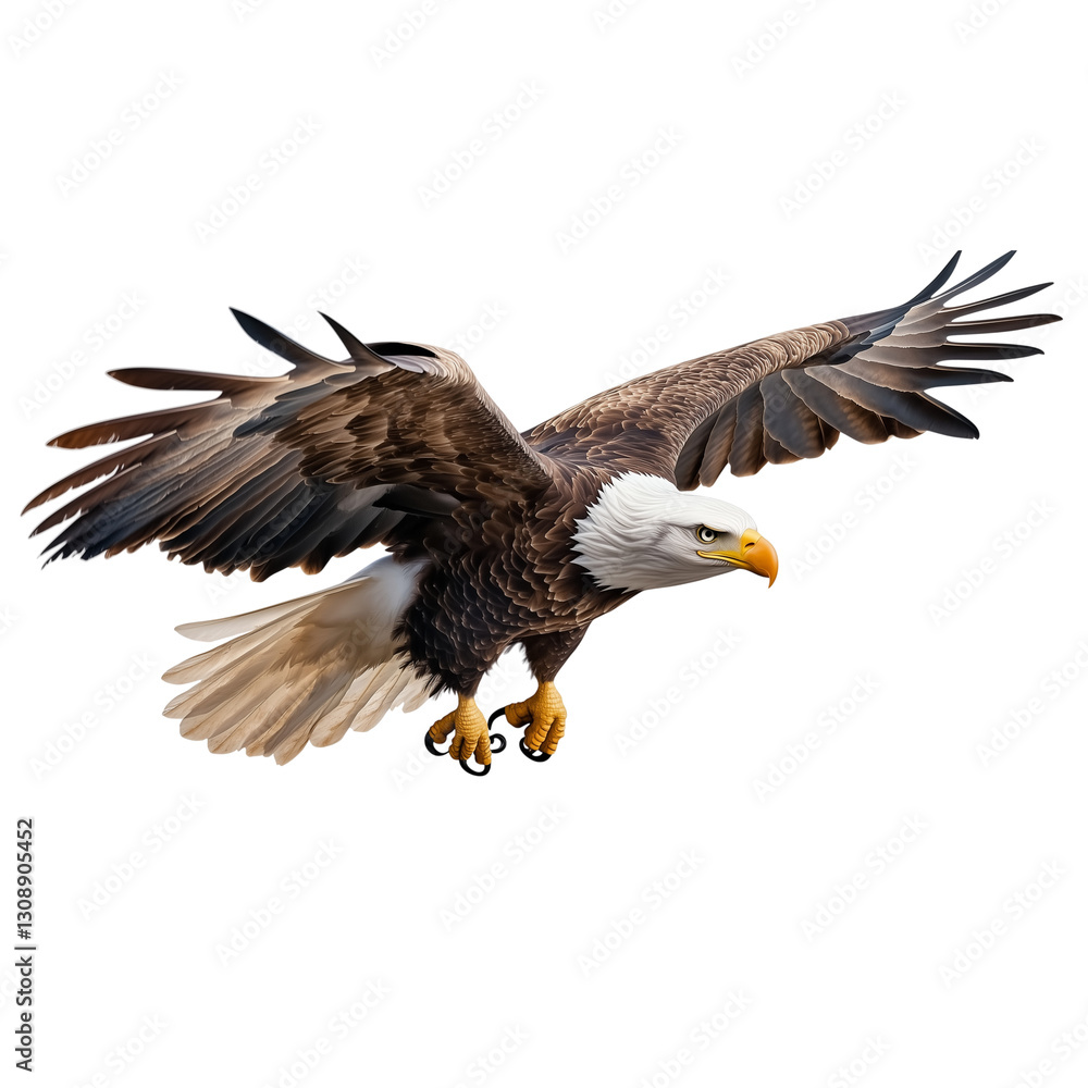 Eagle, object, cut out, on Transparent background Eagle, object, cut out, on Transparent background