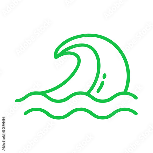 A vector image of a group of people planting trees together, signifying community involvement in environmental conservation and promoting the importance of green spaces.
