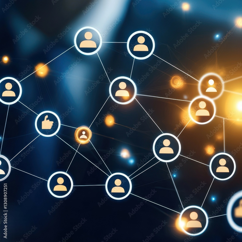 A network of people representing the business concept of social tokens in the evolving landscape of digital finance A network of people representing the business concept of social tokens in the evolving landscape of digital finance