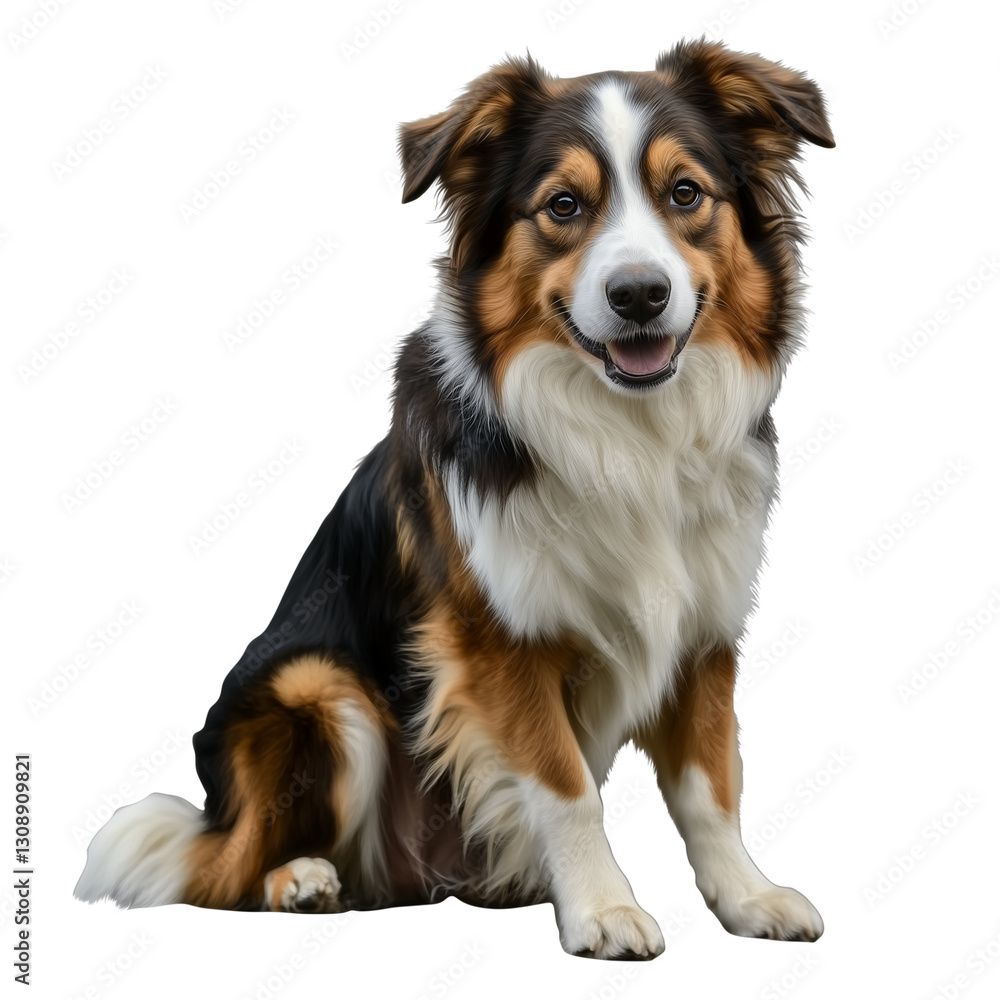 Fototapeta premium border collie, cut out, object, on Transparent background