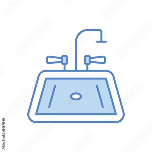Sink Vector icon