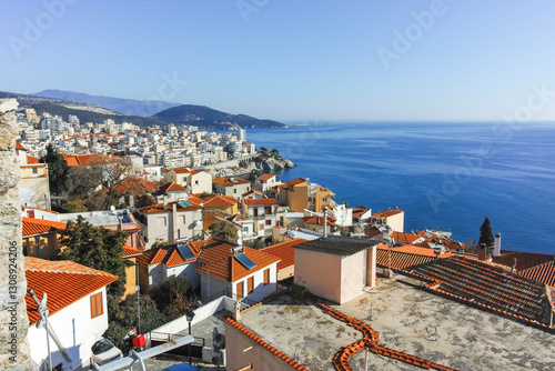 Wallpaper Mural The Old town of city of Kavala, Greece Torontodigital.ca