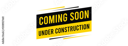 Coming soon under construction banner.