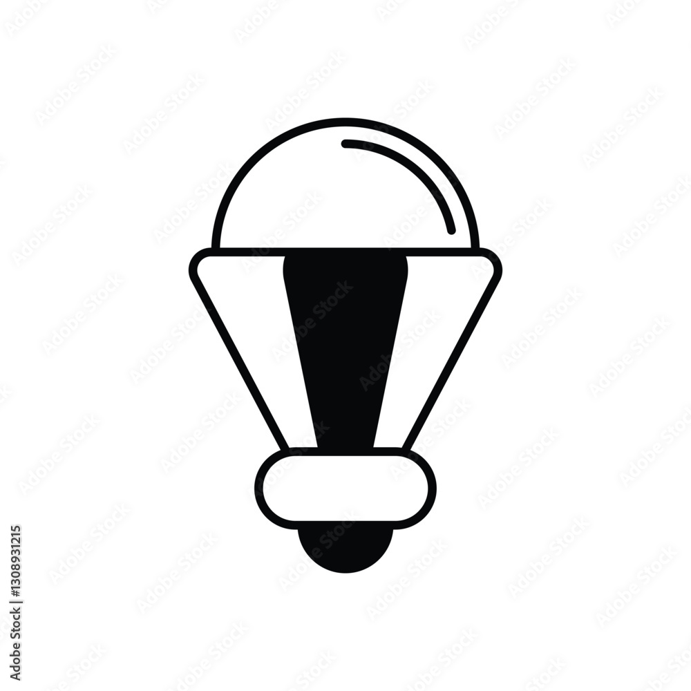Light Bulb Vector icon Light Bulb Vector icon