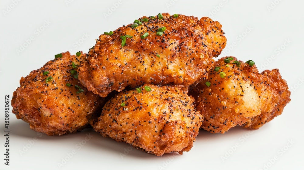Crispy fried chicken meal at fast food joint deliciously fried urban setting tasty treats for everyone Crispy fried chicken meal at fast food joint deliciously fried urban setting tasty treats for everyone