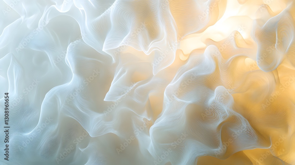 Surreal Dreamscape of Glowing Shapes Surreal Dreamscape of Glowing Shapes