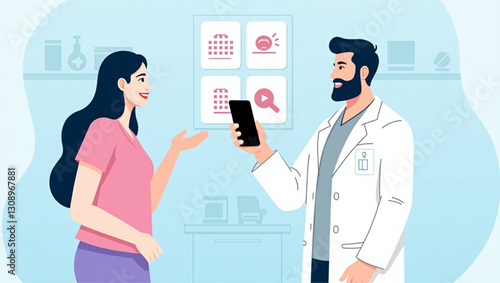 Online Pharmacy Consultation: Pharmacist Advising Patients via Smartphone Application