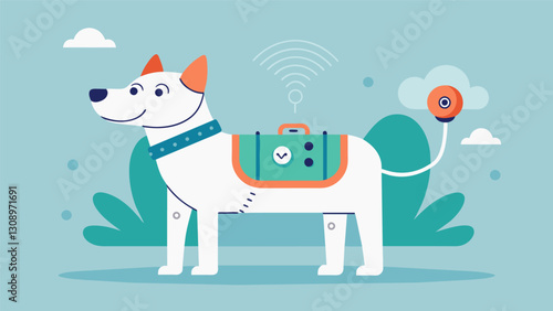 Ideal for pets with respiratory issues or simply as a preventive measure this wearable air purifier creates a clean and healthy oasis for your pet in. Vector illustration
