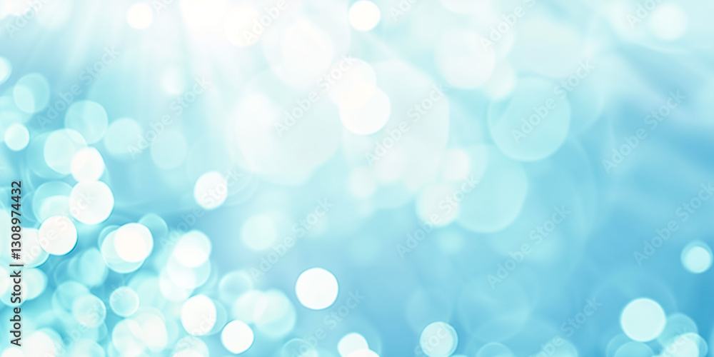 A serene blue background with shimmering light reflections for a calming atmosphere. A serene blue background with shimmering light reflections for a calming atmosphere.