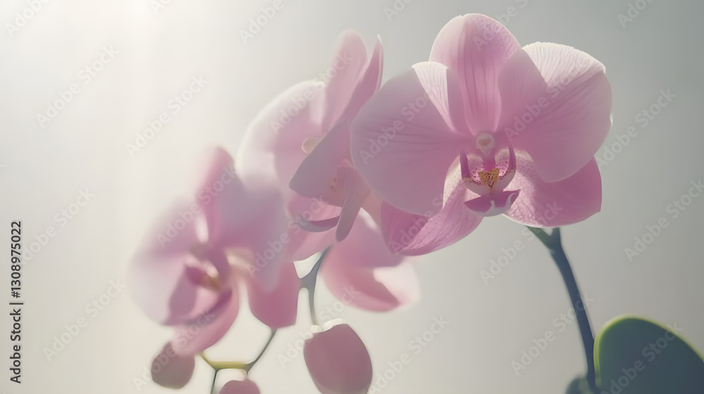 Fototapeta premium pink orchid flower