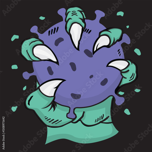 Monster Virus Claw