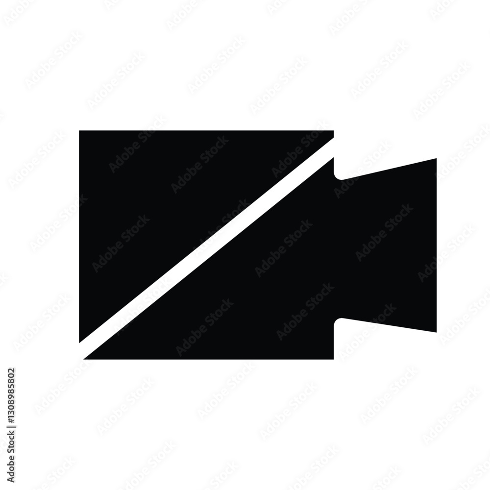 black arrow sign
