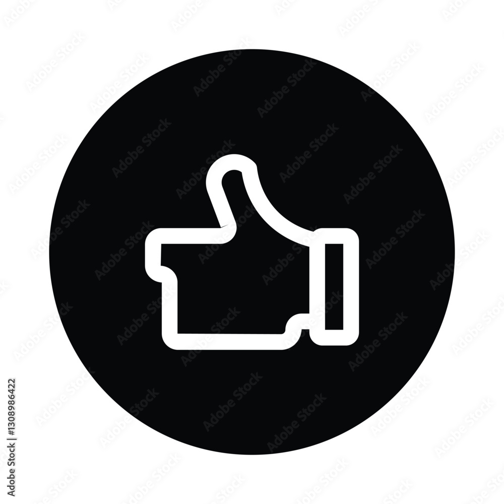 thumb up icon thumb up icon